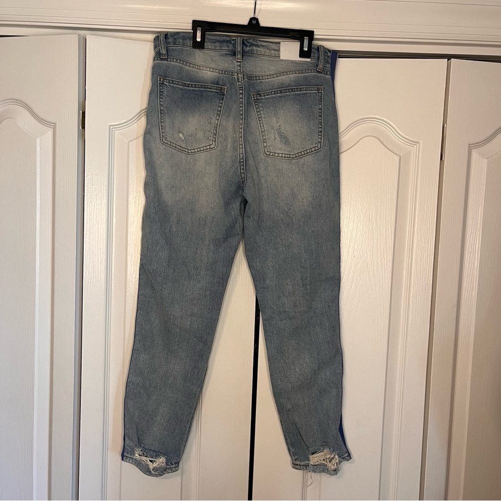 Pistola Jeans Womens Sz 29 Nico Racer Walk The Line High Rise Ankle Distressed - Picture 8 of 13